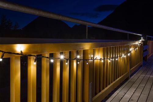 50 meter - kerstverlichting extra warm wit (amber) 500 LEDs - PRO IP67 Waterdicht 1 koppelbare kerstverlichting