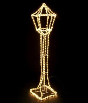 LED Lantaarn 106 cm waterdicht 2 lantaarn voor buiten led