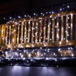 Waterdichte kerstverlichting 5 led gordijn