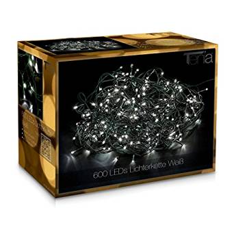 Goedkope kerstboomverlichting wit 60 meter