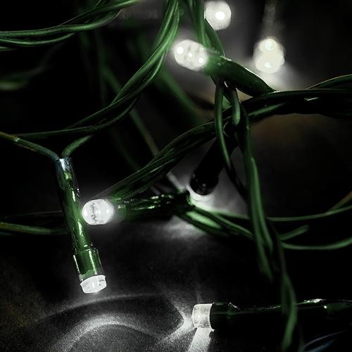 Goedkope kerstboomverlichting wit 240 LED 18 meter
