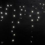 IJspegel kerstverlichting 4 meter warm wit