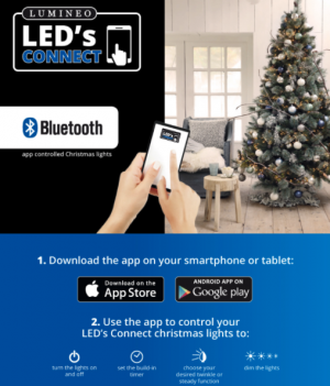 Kluster kerstverlichting met App - 1000 LED - warm wit 2 kerstverlichting met app warm wit
