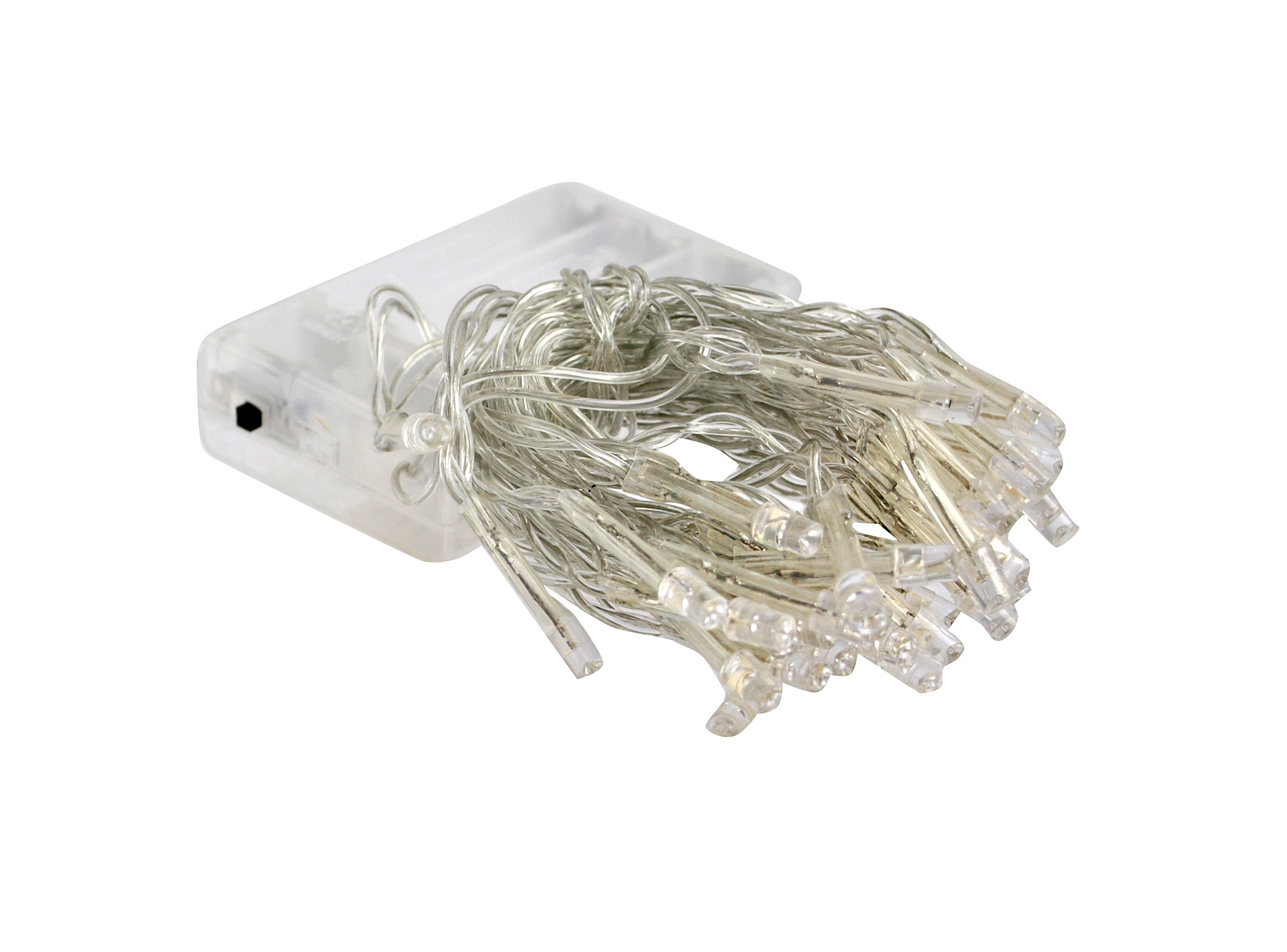LED kerstverlichting 40 LED's rood - op batterij