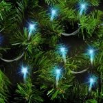 LED kerstverlichting 40 LED's blauw - op batterij