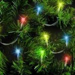 LED kerstverlichting 40 LED's multicolor - op batterij
