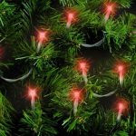 LED kerstverlichting 40 LED's rood - op batterij