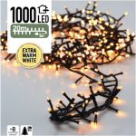 LED Clusterverlichting 1000 LED EXTRA warm wit 20 meter