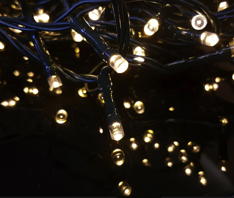 LED kerstverlichting met App - 240 LED - warm wit - 24 meter