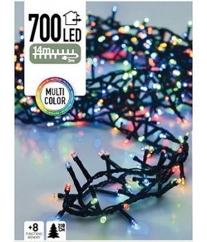 LED Clusterverlichting 700 LED Multi color 14 meter
