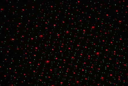 Laser kerstverlichting met stippen en sterren(3 standen)