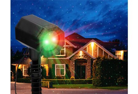 Laser kerstverlichting met stippen en sterren(3 standen) 1 Laser kerstverlichting met stippen en sterren(3 standen)