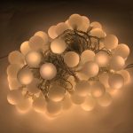 80 LED feestverlichting warm wit - 12 meter