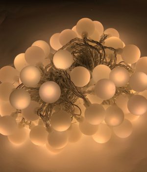 Kerstverlichting balletjes Warm Wit - 80 LED - 12 meter