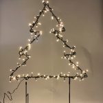 Kerstster kerstverlichting warm wit waterdicht