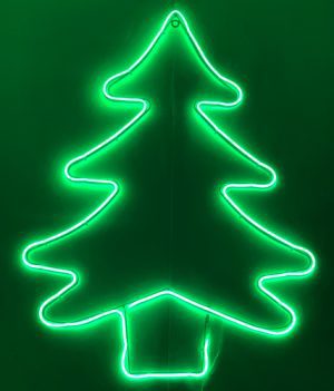 LED kerstboom figuur groen waterdicht 2 KERSTVERLICHTING kerstboom groen led 1