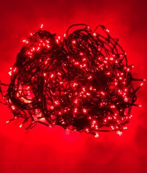 Kerstverlichting Rood met 8 lichtstanden - 320 LED - 32 meter 18 KERSTVERLICHTING rood 320 led 2