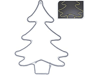 LED kerstboom figuur warm wit waterdicht