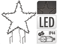 Kerstster kerstverlichting warm wit waterdicht