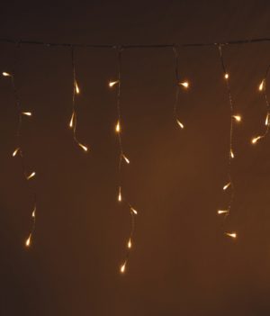 IJspegel kerstverlichting 477 LED warm wit - transparante kabel 19,5 meter - Luksus 11 KerstXL 180 led ijspegel warm wit 01