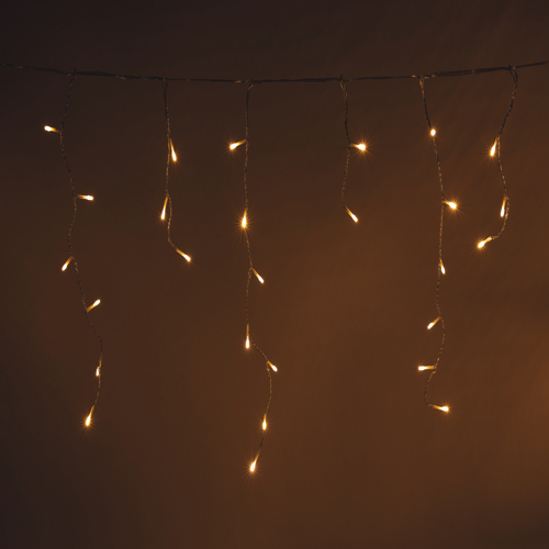 IJspegel kerstverlichting 480 LED warm wit 10 meter 8 functies en timer functie - Luksus