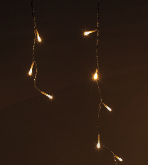 IJspegel kerstverlichting 7 meter 192 LED warm wit standaard - LUUME