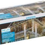 IJspegel kerstverlichting 9,7 meter wit 240 LED