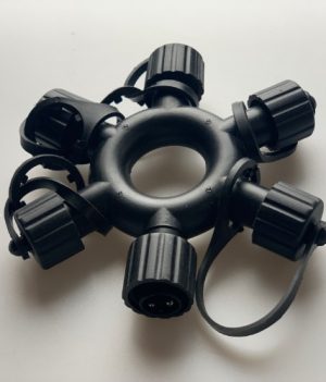 Multi connector - Splitter kerstverlichting PRO serie t.b.v. IP44 serie (NIET geschikt voor IP67 serie) 1 IMG 9988