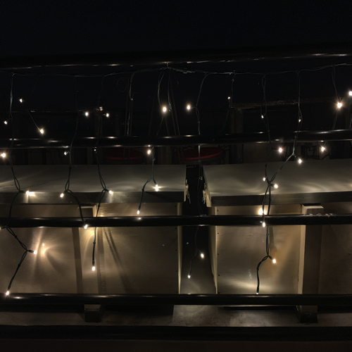 12 meter ijspegel kerstverlichting extra warm wit (amber) 400 LED – PRO IP67 Waterdicht