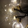 verlichting op batterij gloeilamp warm sfeerlicht