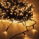 Kerstboomverlichting 50 meter 600 LED warm wit - Luksus