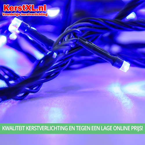 Kerstverlichting Blauw - 200 LED - 15 meter