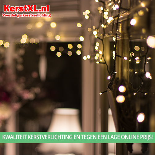 IJspegel kerstverlichting 6 meter warm wit 180 LED met 8 functies - LUKSUS
