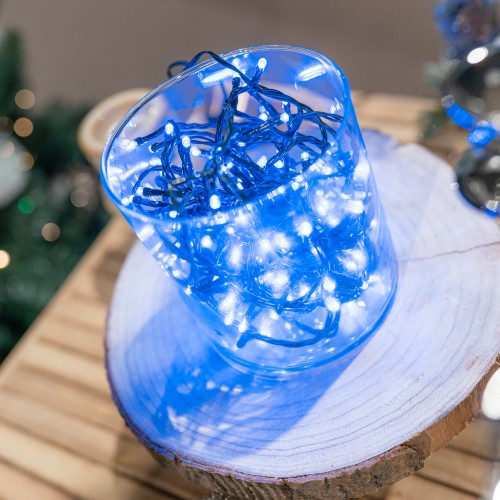 Kerstverlichting Blauw - 200 LED - 15 meter