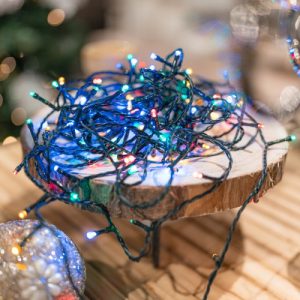 Multi color kerstverlichting: De kersttrend van dit kerst seizoen! 2 Multicolor kerstverlichting kerstboom batterij
