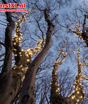 Koppelbare boomverlichting 2000 LED extra warm wit (amber) 200 meter - IP67 waterdicht PRO - LUKSUS 26 boomverlichting