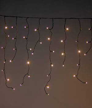 IJspegel kerstverlichting 5,85 meter 200 LED warm wit standaard - met 8 functies - LUKSUS 7 EDD 5421bw
