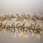 11 meter Clusterverlichting 1512 LED met 8 functies voor binnen - Warm wit - Transparante kabel - Luksus