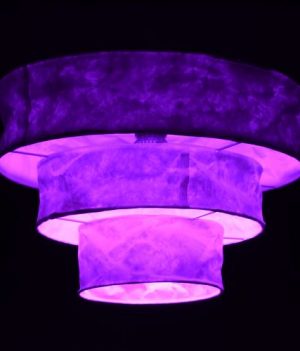 Hanglamp PATTHAR 013 Hertley 45, 45, 32,5cm 11 paarse sfeervolle hanglamp bw
