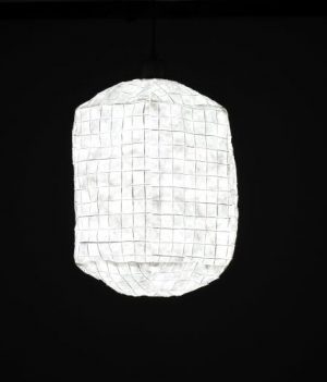 Hanglamp PATTHAR 009 30, 30, 40cm 7 prachtig witte hanglamp patthar bw