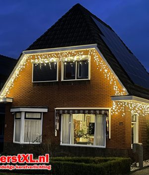 IJspegel kerstverlichting 960 LED warm wit 20 meter 8 functies en timer functie – Luksus