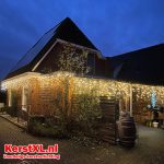 Koppelbare ijspegel kerstverlichting 16 meter warm wit 400 LED – IP44