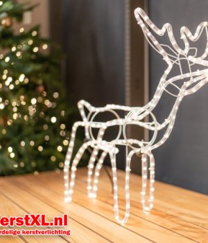 Rendier LED lichtslang 216 led lampjes 61 cm LUKSUS10060 1 Rendier kerstverlichting middel