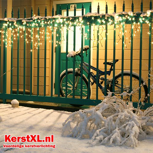 IJspegel kerstverlichting 960 LED warm wit 20 meter 8 functies en timer functie – Luksus