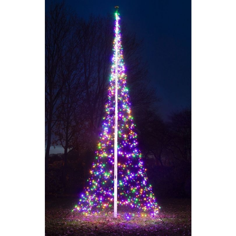 Fairybell 6 meter 1200 LED met gekleurde lampjes
